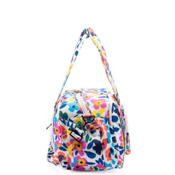 Lug Propeller 2 Overnight Bag Wildflower Brights White with Neon Print - Picture 2 of 16